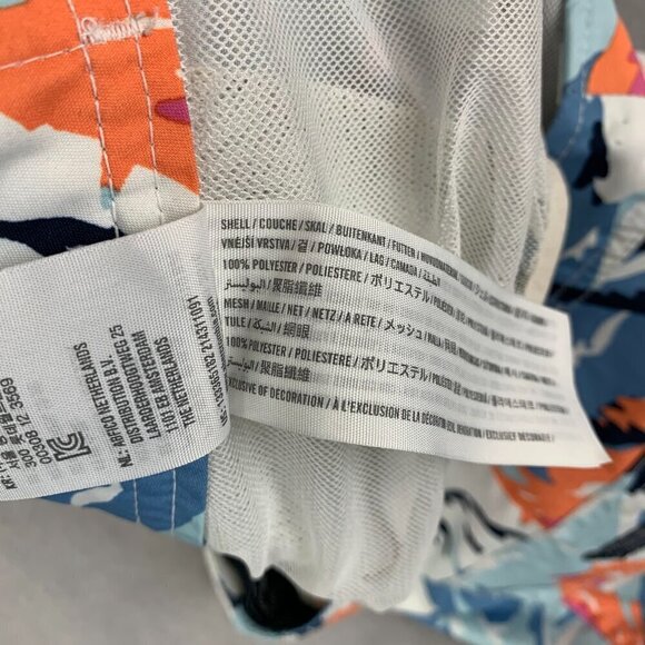 Abercrombie & Fitch Mens Board Shorts 36 Blue Colorful Swim Trunks Mesh Lined - Picture 8 of 12